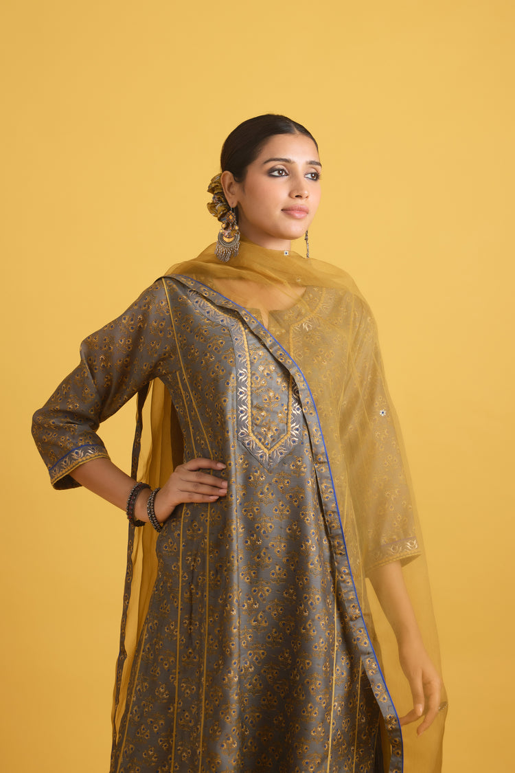 Tulsi Dupatta Mustard (9725535650091)