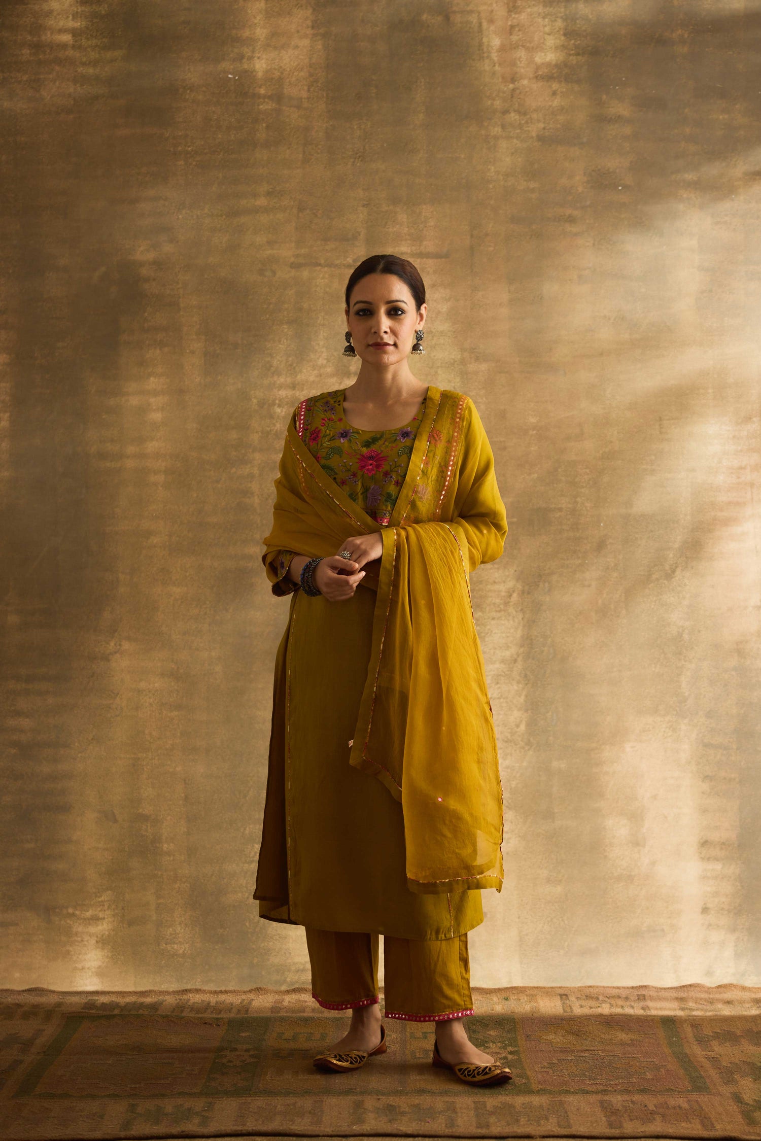 Dienne Kurta Mustard (9886385275179)