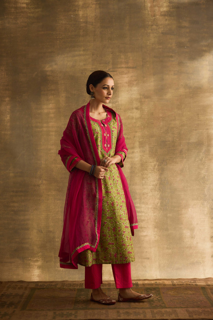 Medh Dupatta Pink (9889632420139)