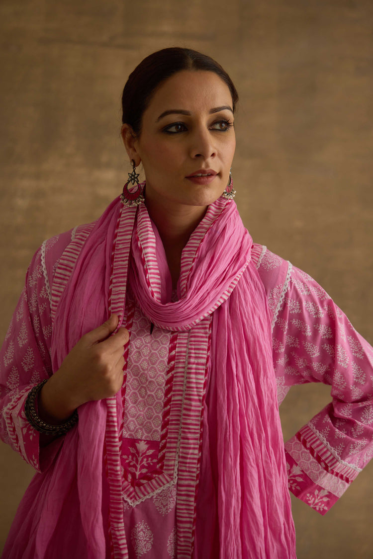 Rozana Dupatta Pink (9888539541803)