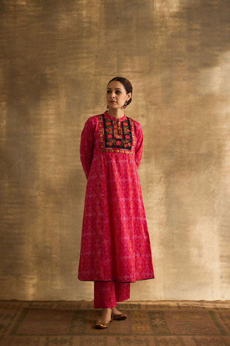 Neera Kurta Pink (9886503272747)