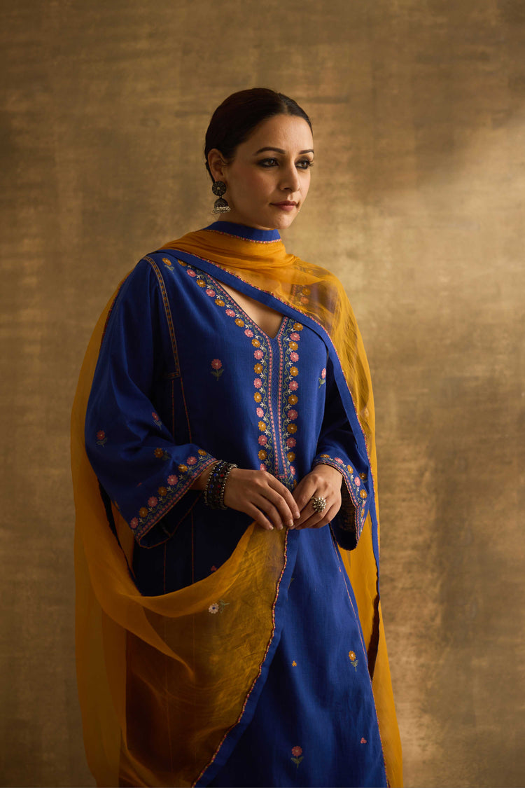 Ramya Kurta Blue (9888513425707)