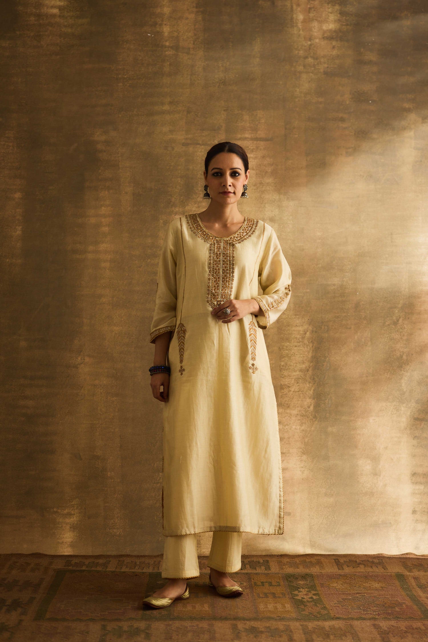 Idaya Kurta Cream (9888431407403)