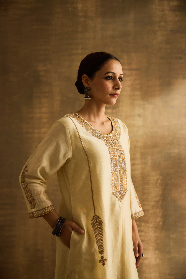 Idaya Kurta Cream (9888431407403)