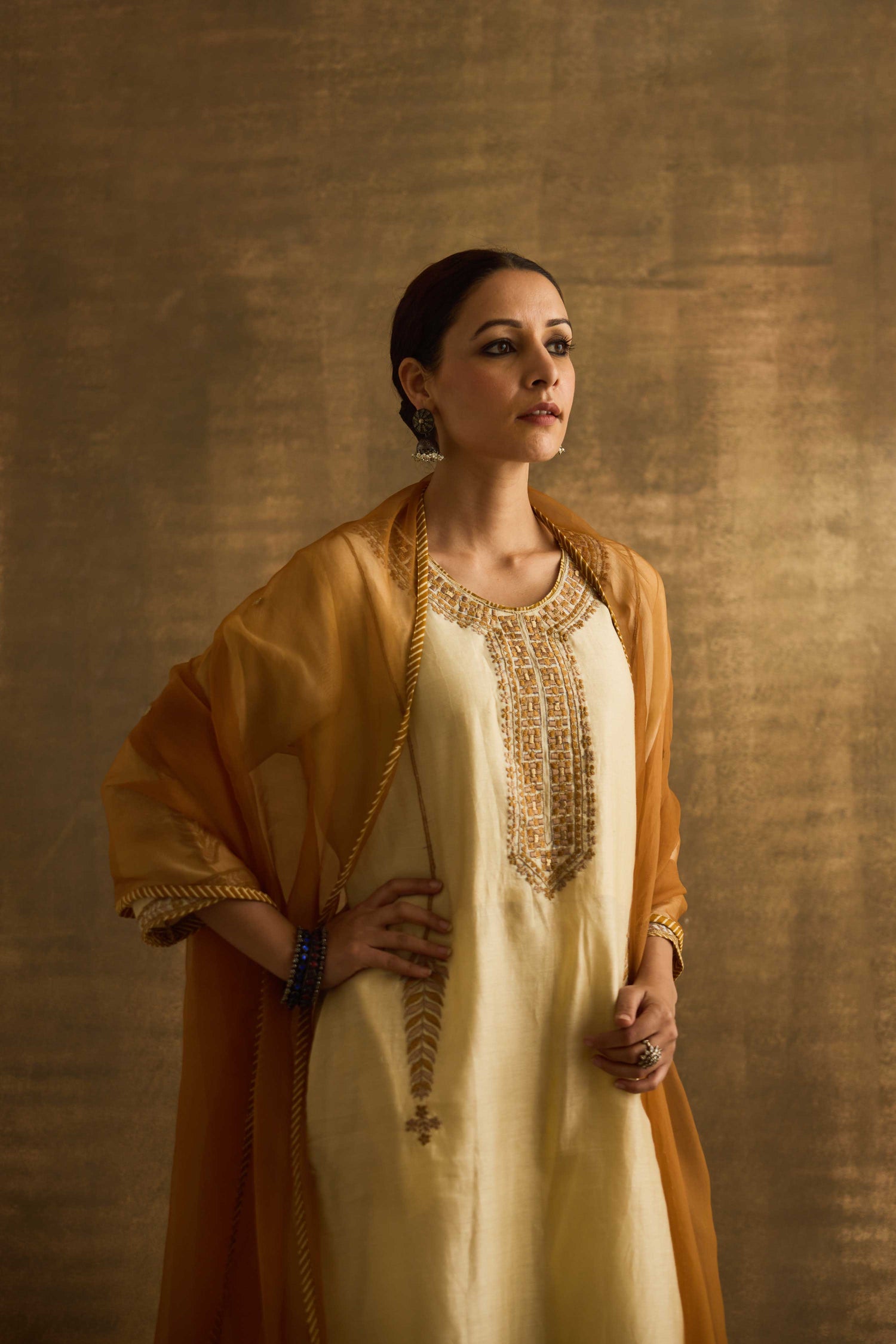 Idaya Kurta Cream (9888431407403)