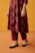 Baruni  Maroon Kurta (9834259775787)