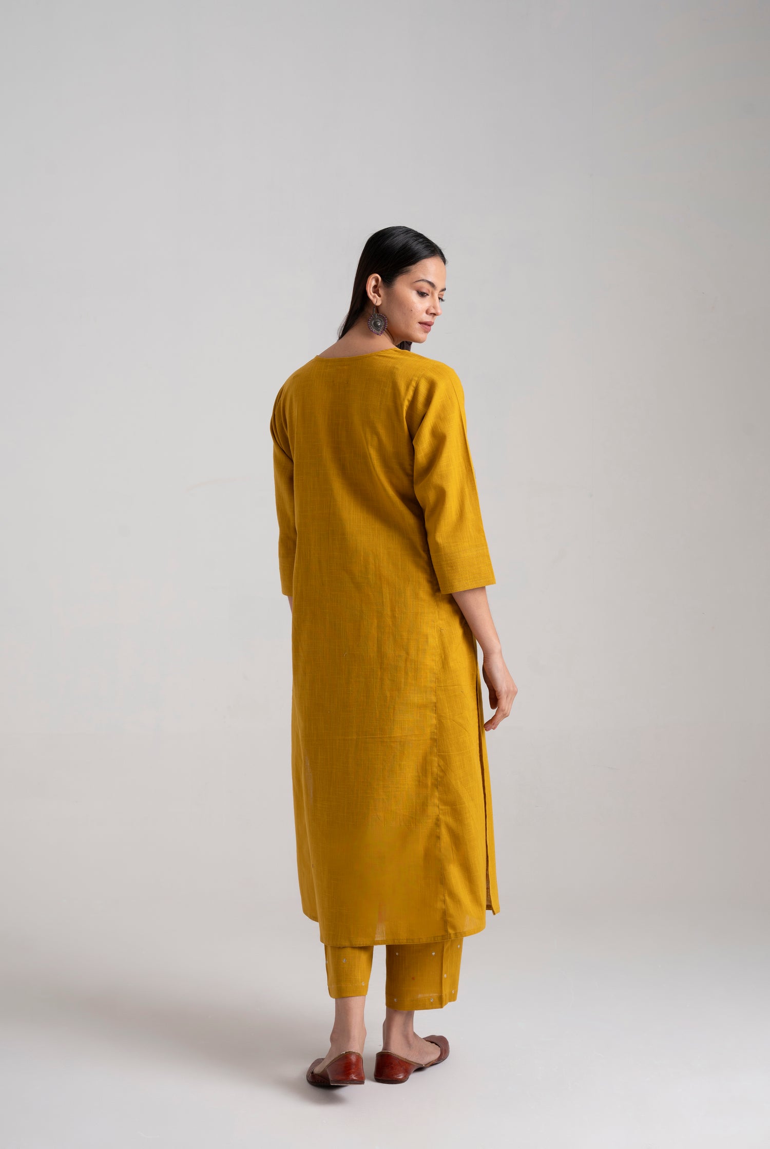 EVERYDAY CO-ORD SET MUSTARD (8957443342635)