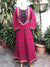 Rozana Caftan Pink Black Mustard (9859601236267) (9859602972971) (9859603366187)