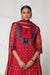 Yoke Kurta Red Beige (8161784922411)