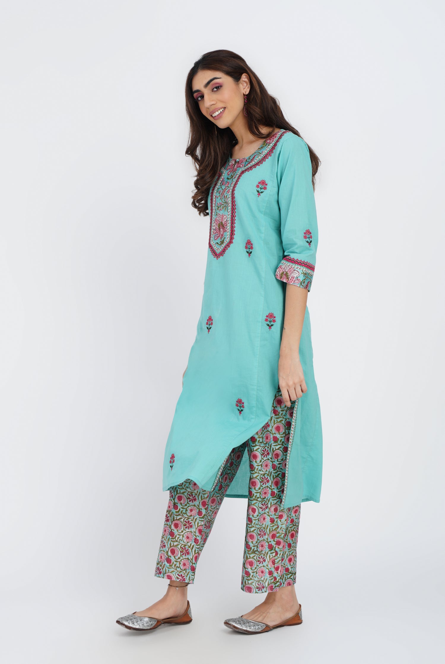 Rozana Kurta Aqua (7087846490159)