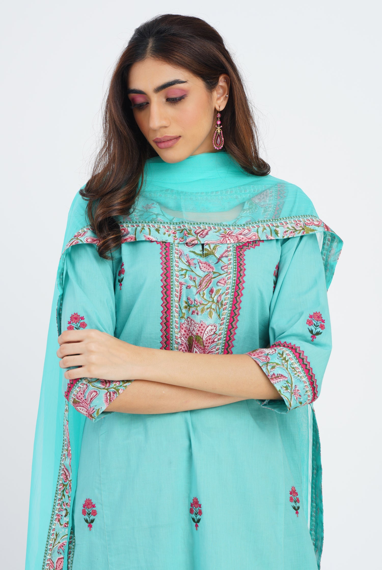 Rozana Kurta Aqua (7087846490159)