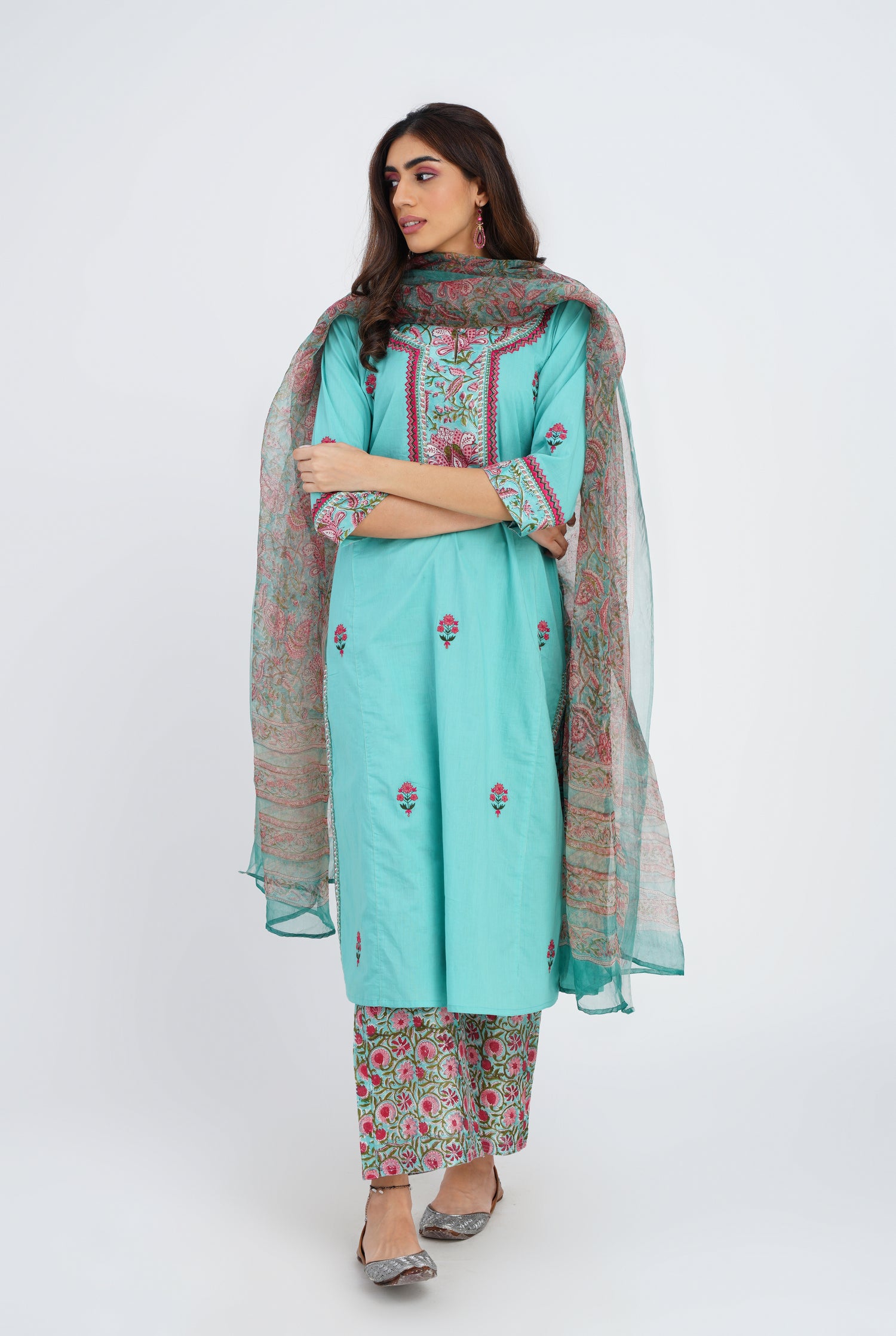 Rozana Kurta Aqua (7087846490159)