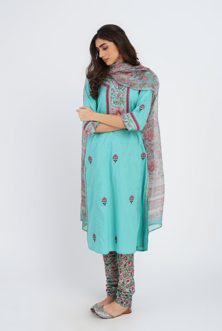 Rozana Kurta Aqua (7087846490159)