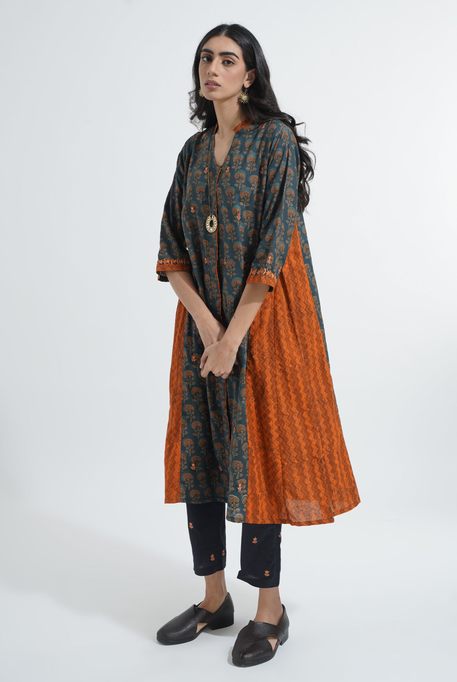 Ida Kurta Teal (8053943468331)