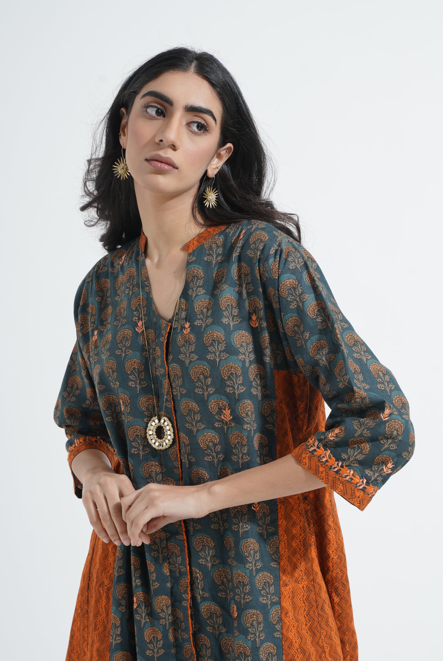 Ida Kurta Teal (8053943468331)