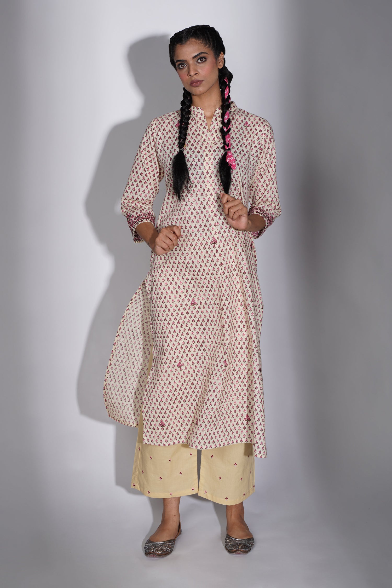 Arya Kurta Beige (8053931082027)