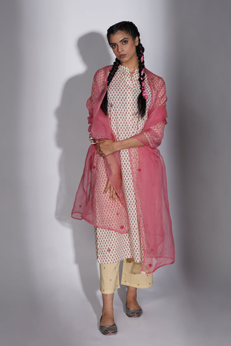 Arya Kurta Beige (8053931082027)