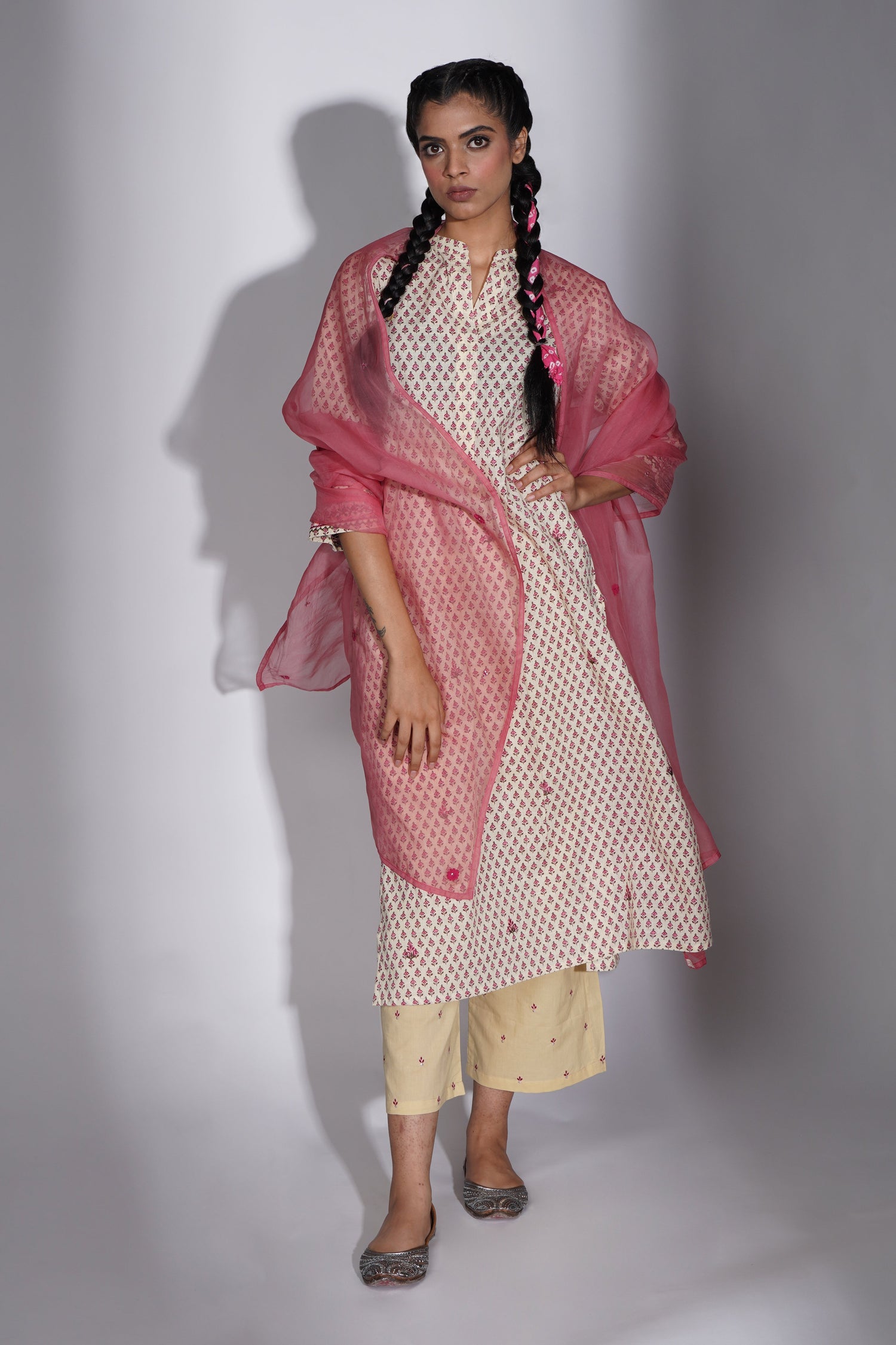 Arya Kurta Beige (8053931082027)